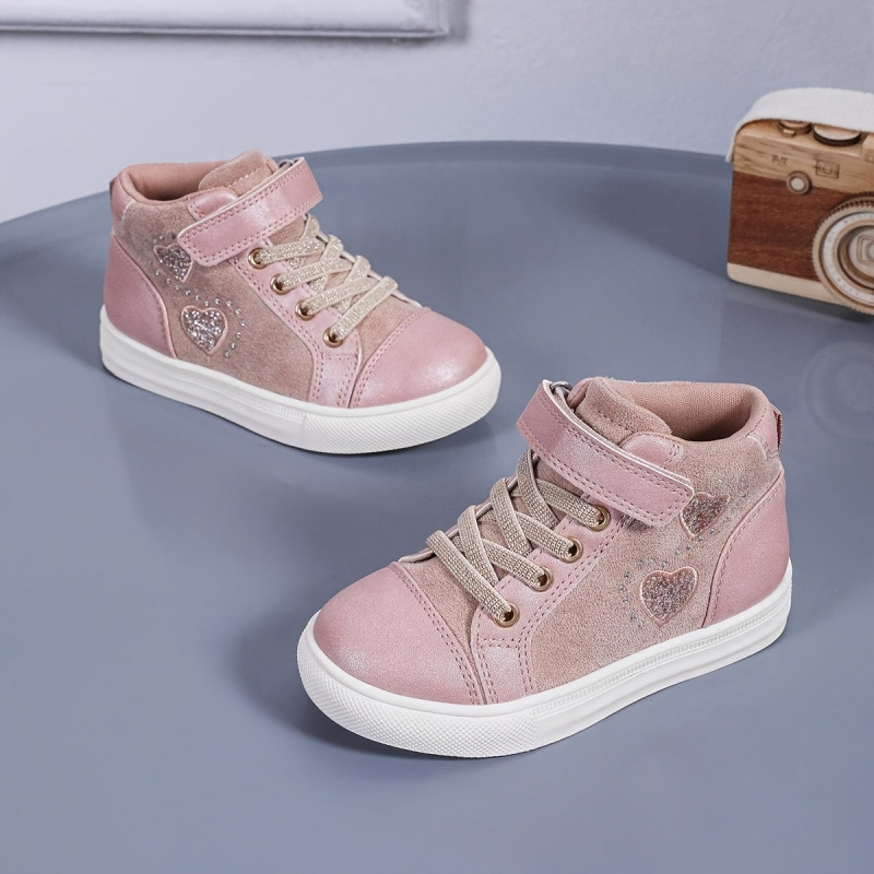 Dječje visoke tenisice s Velcro kopčom, gornji dio od tkanine, gumeni potplat, lagane, za uzrast 1-3 godine