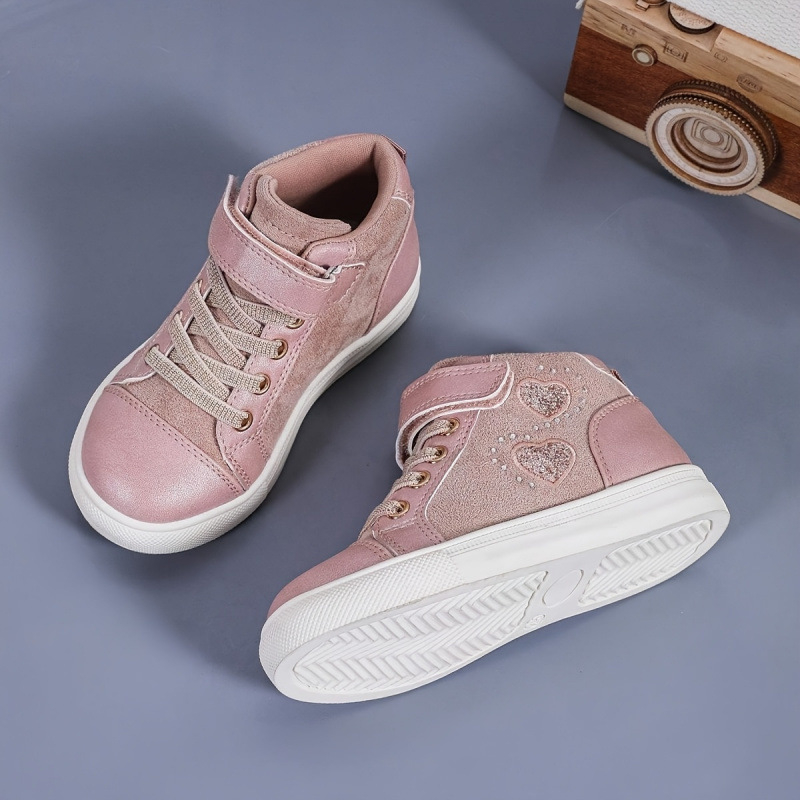 Dječje visoke tenisice s Velcro kopčom, gornji dio od tkanine, gumeni potplat, lagane, za uzrast 1-3 godine