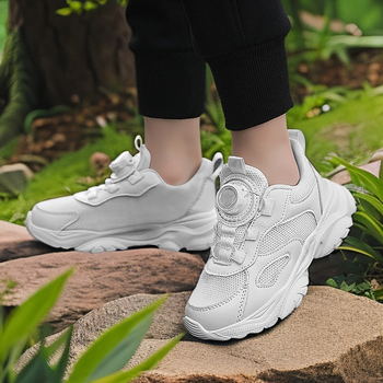 Unisex dječje mrežaste tenisice za trčanje, prozračna EVA potplata, prednje vezivanje, za sve sezone, na skladištu