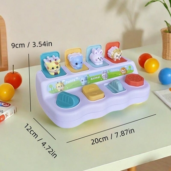 Set jucării fructe pentru sugari Montessori - ABS material, 6-12 luni
