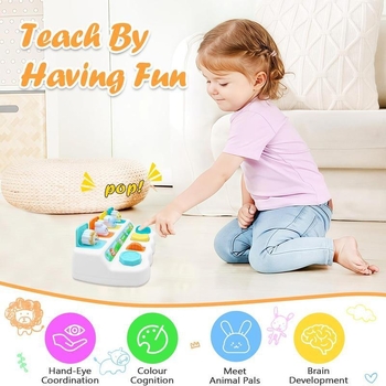 Set jucării fructe pentru sugari Montessori - ABS material, 6-12 luni