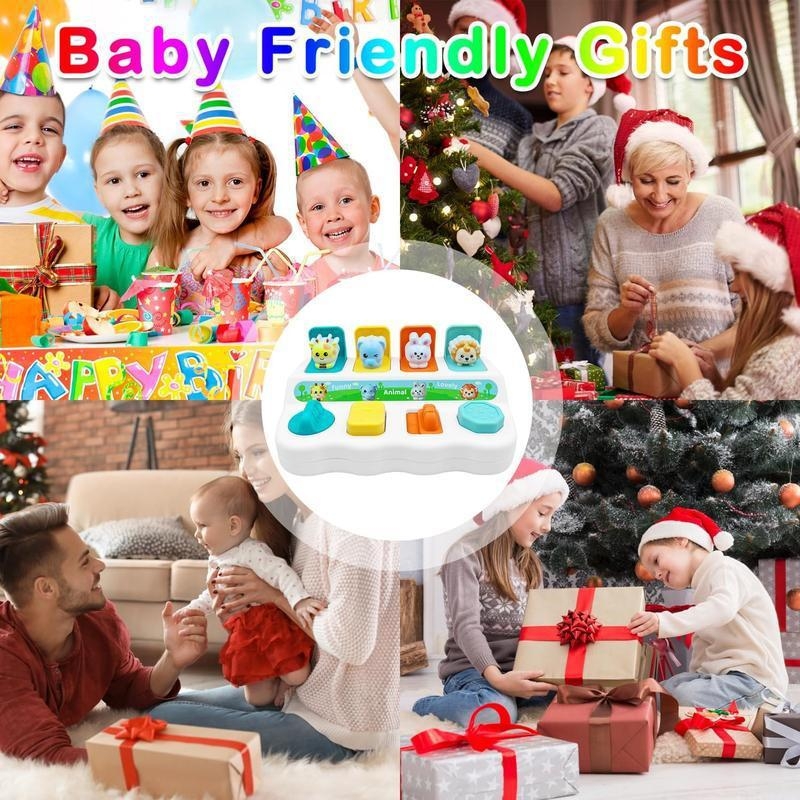 Set jucării fructe pentru sugari Montessori - ABS material, 6-12 luni