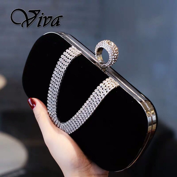 Večernja clutch torbica - PU koža, svila podstava, elegantan stil zrele žene, marka Unique Item