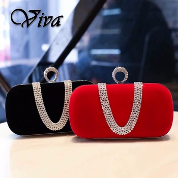 Večernja clutch torbica - PU koža, svila podstava, elegantan stil zrele žene, marka Unique Item