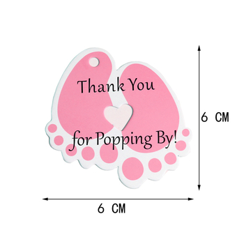 Detské party štítky na darčeky z bieleho kartónu, tlačené, 50 súprav v darčekovom balení; vhodné na balenie darčekov a dekoráciu narodenín; značka KATE FAVORS; licencovaná súkromná značka.