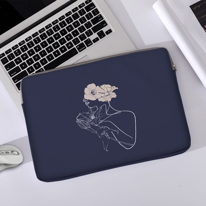 MONSTD Мека чанта за лаптоп 600D | Дишаща, Износоустойчива, Удароустойчива, Намалява натоварването | Лято 2024