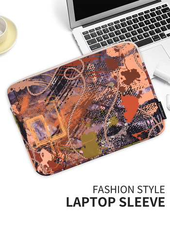 Калъф за таблет Canvasartisan – полиестер; дишаща и водоустойчива материя; геометричен принт; стил: улична мода