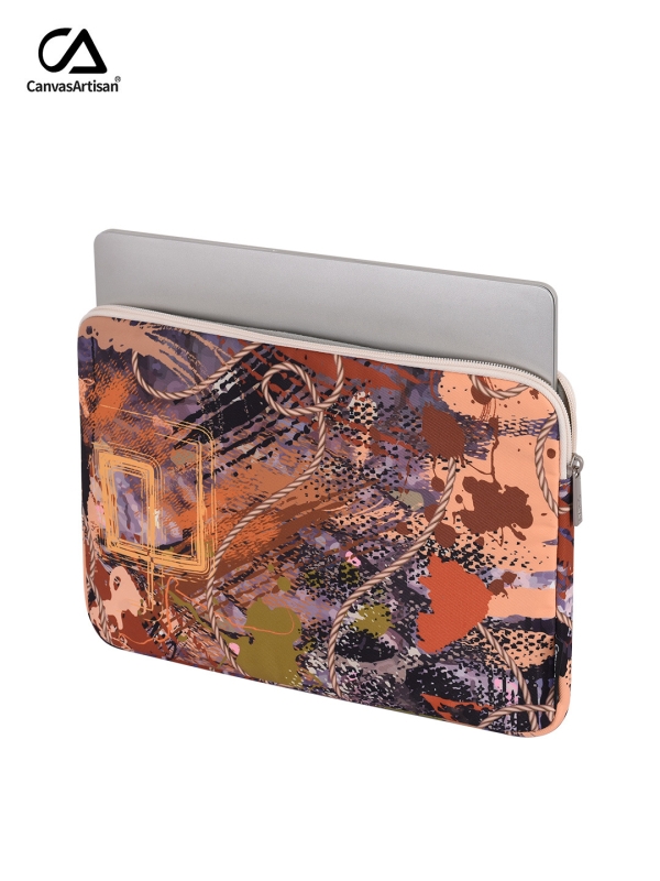 Калъф за таблет Canvasartisan – полиестер; дишаща и водоустойчива материя; геометричен принт; стил: улична мода