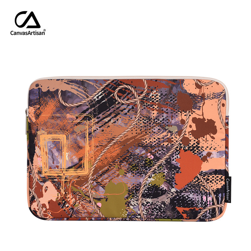 Калъф за таблет Canvasartisan – полиестер; дишаща и водоустойчива материя; геометричен принт; стил: улична мода