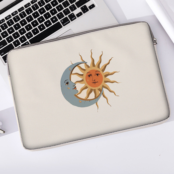 Калъф за лаптоп от плат 600D MONSTD, подплата полиестер, дишащ, ударозащитен, износоустойчив, райе модел