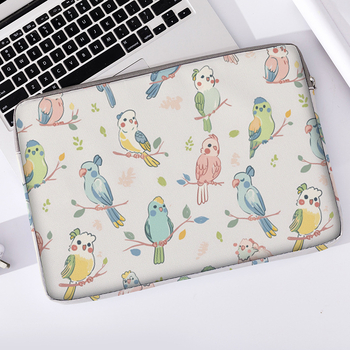 Калъф за лаптоп от плат 600D MONSTD, подплата полиестер, дишащ, ударозащитен, износоустойчив, райе модел