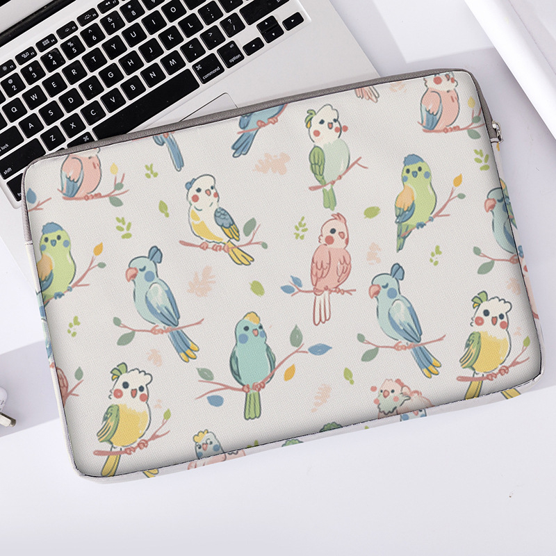 Калъф за лаптоп от плат 600D MONSTD, подплата полиестер, дишащ, ударозащитен, износоустойчив, райе модел