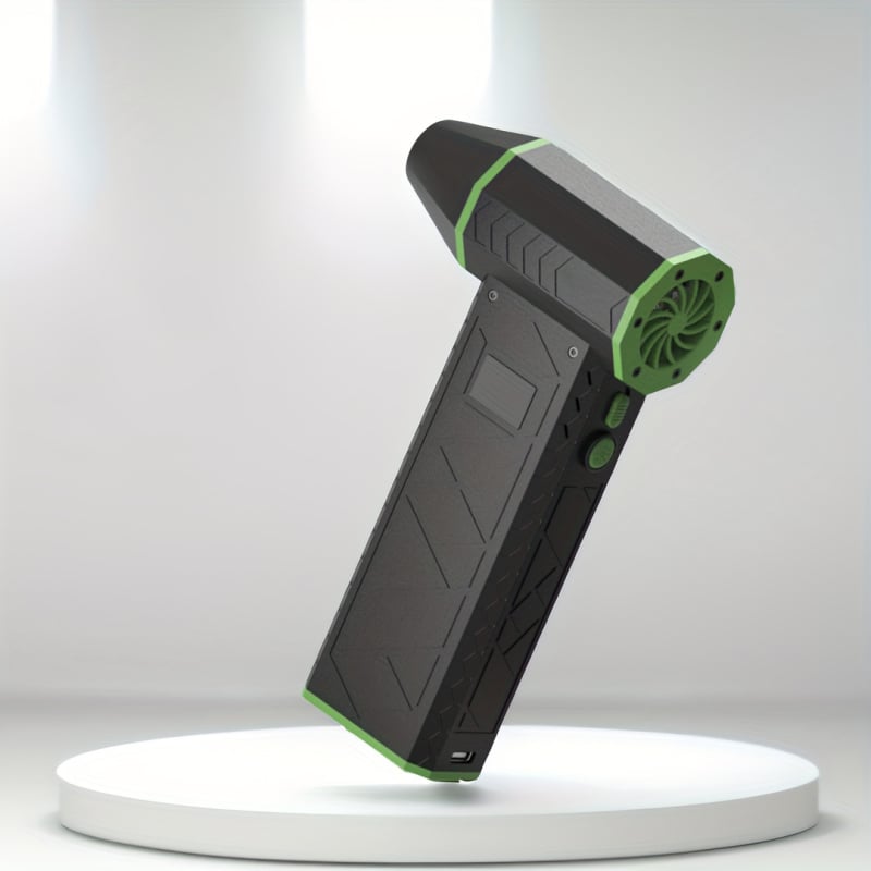 Stanový ventilátor F2 s batériou 4000 mAh+, 4 rýchlosti, hluk 37-45 dB, vstavané osvetlenie, hmotnosť 312 g, prenosný