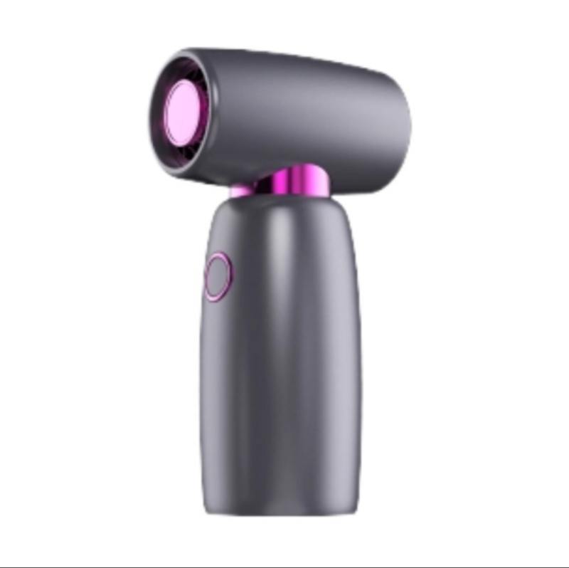 Prenosný turbo ventilátor s Li-ion batériou, 5V, 4W, hluk < 36 dB, 4 rýchlosti