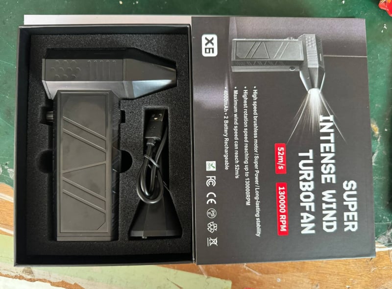 PAREK X3 MINI bezkartový motor priemyselný ventilátor na prach