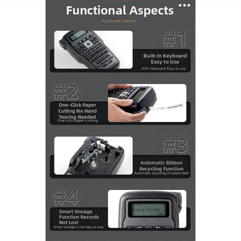 E1000 Комерсиален етикетен принтер – 203 DPI; печат с лента; формат 8,5 mm; мрежово принтиране; съвместим с Android 5.0 / iOS 9.0