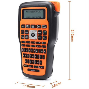 E1000 Комерсиален етикетен принтер – 203 DPI; печат с лента; формат 8,5 mm; мрежово принтиране; съвместим с Android 5.0 / iOS 9.0