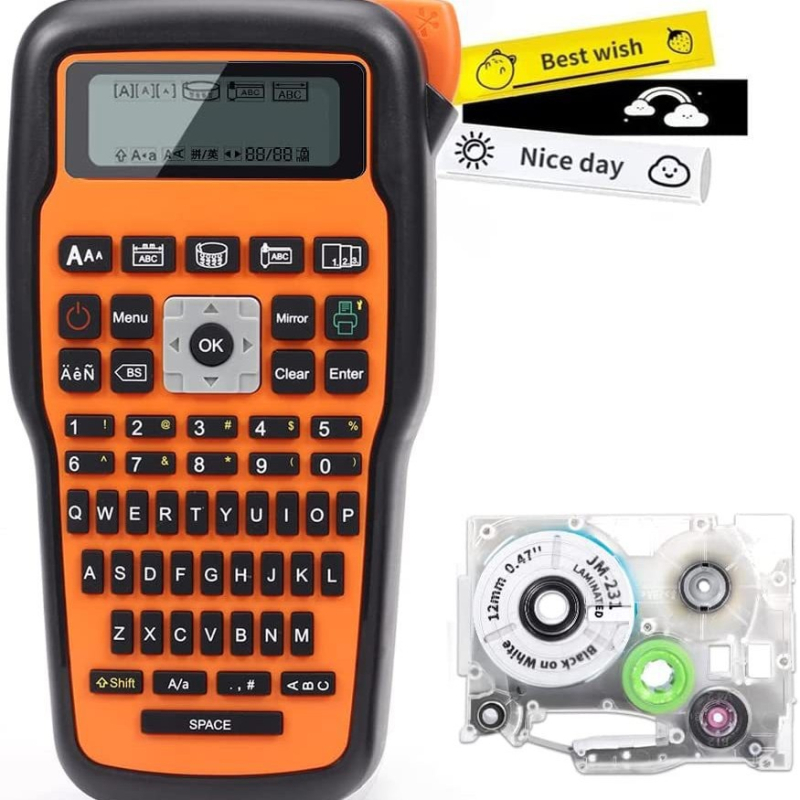 E1000 Комерсиален етикетен принтер – 203 DPI; печат с лента; формат 8,5 mm; мрежово принтиране; съвместим с Android 5.0 / iOS 9.0