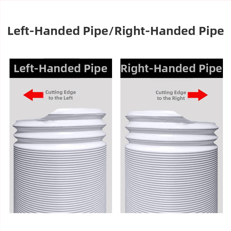 Käepärane kliimaseadme väljalasketoru (3 m pikkus, diameeter 5,1 tolli, teleskoopiline)