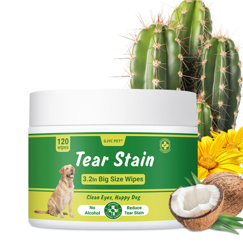 GJYC PET Șervețele umede pentru ochii animalelor de companie — curățare, formulă lichidă, utilizare generală