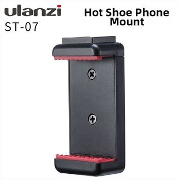 ULANZI ST-07 Mobiliojo telefono klipo laikiklis, aliuminio lydinys, 0.037 kg