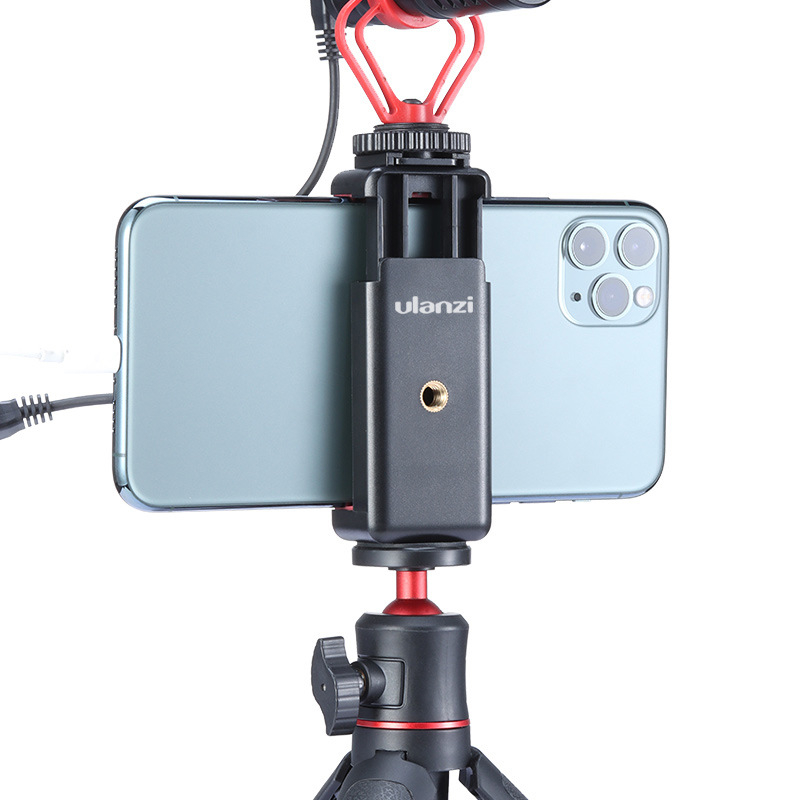 ULANZI ST-07 Mobiliojo telefono klipo laikiklis, aliuminio lydinys, 0.037 kg