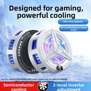 Chladič na telefón s zadným klipom a dvojjadrovým polovodičovým chladením, SR02, 20W, 75g