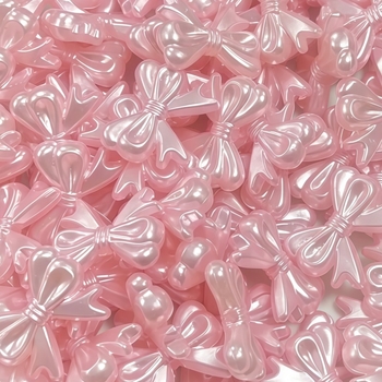 Dekorativni dodaci za mobitel – Akrilne kuglice s leptir mašnicom, moderan stil, Fund brand, porijeklo Yiwu, proljeće 2025