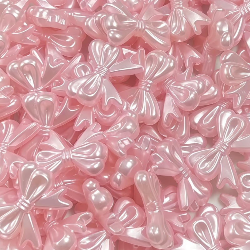 Dekorativni dodaci za mobitel – Akrilne kuglice s leptir mašnicom, moderan stil, Fund brand, porijeklo Yiwu, proljeće 2025