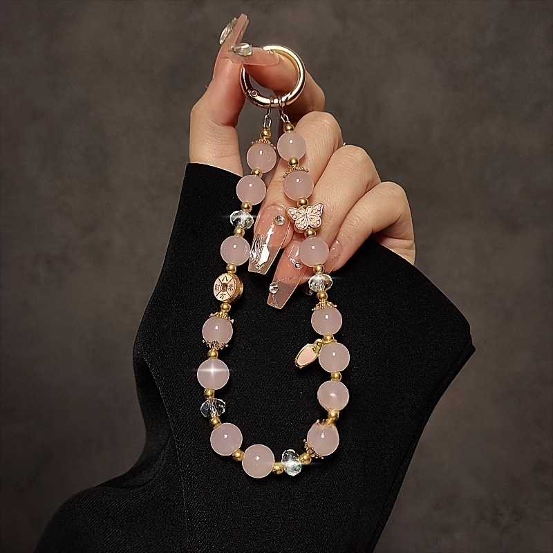 Narukvica s perlicama u kineskom stilu sa visećom užicom | Broj proizvoda JD601099638064503 | Rekviziti za dekoraciju prostora | Viseći etiketa | Materijal: Drugi