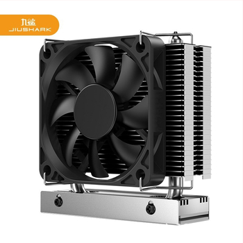 Chladič pre SSD M.2-2280 s dvojitými tepelnými trubicami, 4-pin PWM ventilátor, hydraulické ložisko, meď-hliníkové spojenie, 3000 RPM