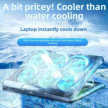 Podložka na chladenie notebooku s polovodičovou chladiacou základňou, tichý ventilátor s núteným prúdom vzduchu, kompatibilná s Lenovo Legion notebookmi