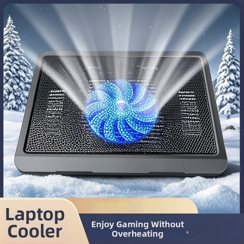 Podložka na chladenie notebooku s polovodičovou chladiacou základňou, tichý ventilátor s núteným prúdom vzduchu, kompatibilná s Lenovo Legion notebookmi