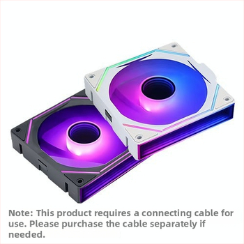 Chladiaci ventilátor pre PC skriňu, PWM ovládanie, ABS púzdro, kompatibilný s ATX/BTX