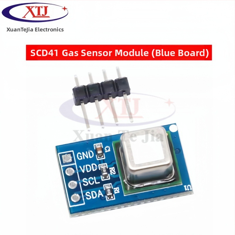 SCD40/SCD41 plynový senzor modul pre CO2, teplotu a vlhkosť, I2C rozhranie