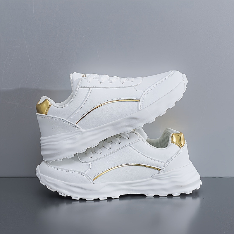 Ženske sportske tenisice s protukliznom potplatom za planinarenje i trčanje, bez vezica, kožni vrh prsta