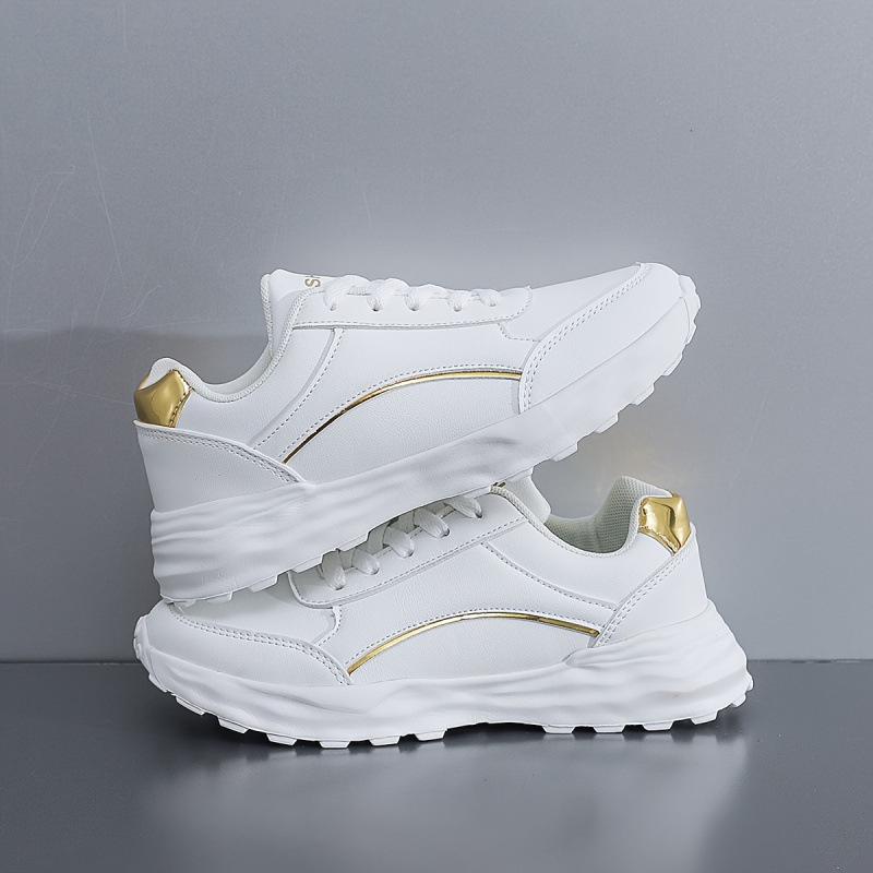 Ženske sportske tenisice s protukliznom potplatom za planinarenje i trčanje, bez vezica, kožni vrh prsta