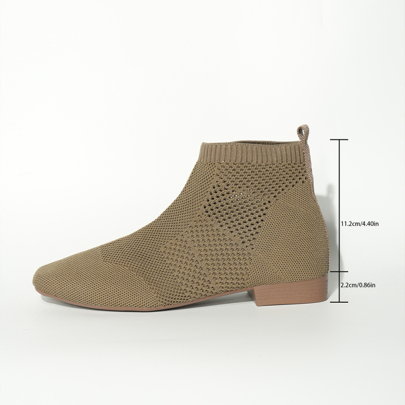 Ženske čizme srednje visine do potkoljenice od umjetne kože, uski nos, kvadratni pet 3–5 cm, pamuk podstava