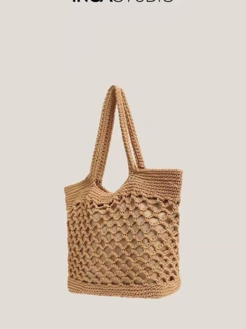 Torba za ruke, gradski minimalistički stil, pamuk, vodoravni pravokutni oblik, zatvaranje zipom, unutarnje pretince sa zipom