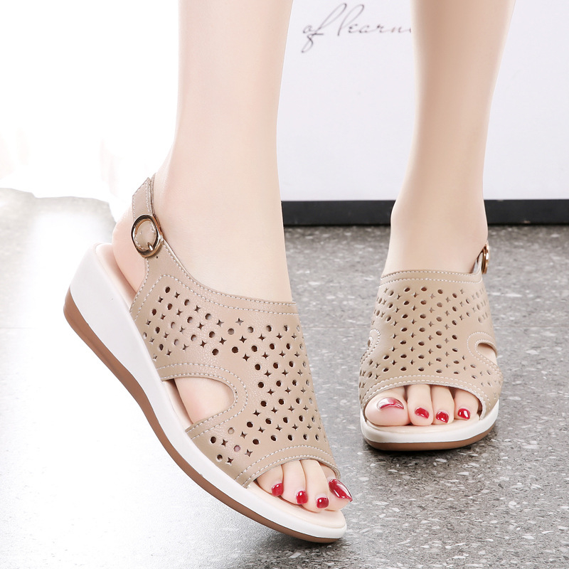 Rimske sandale, gornji dio od mikrovlakana, ležerni stil