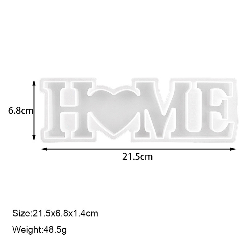 Fat Girl Silikonska kalupa za slova – engleska slova, nepravilnog oblika