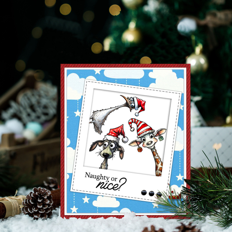 Ștampilă transparentă pentru embosare, cu motiv animal în pălărie, din oțel carbon și silicon, pentru decorarea caietelor