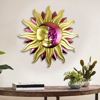 Silikonska forma za DIY smolu – privjesak Sunca i Mjeseca, nepravilan oblik, zidni ukras