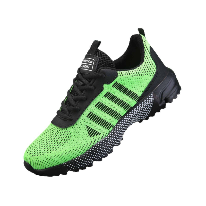 Unisex sportske tenisice za outdoor trčanje s mrežastim gornjim dijelom, prozračne, lagane, EVA đon, protuklizne, niski kroj, vezanje sprijeda