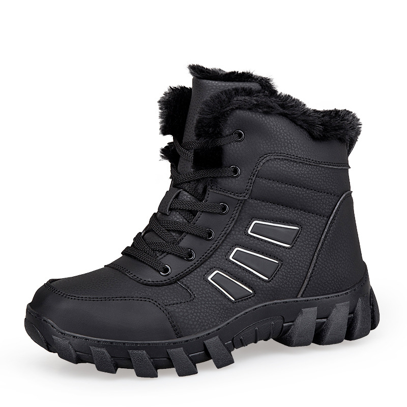 Planinarske tenisice s gornjim dijelom od visokokvalitetne kože, gumeno-plastični potplat, zaobljeni nos, vezivanje šnúrama, niski pet 1–3 cm; prozračne i otporne na klizanje.