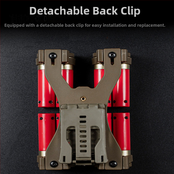 CS taktický klip na model s rozširovacou funkciou, ABS materiál, Ex-034, pre outdoorové športy, unisex