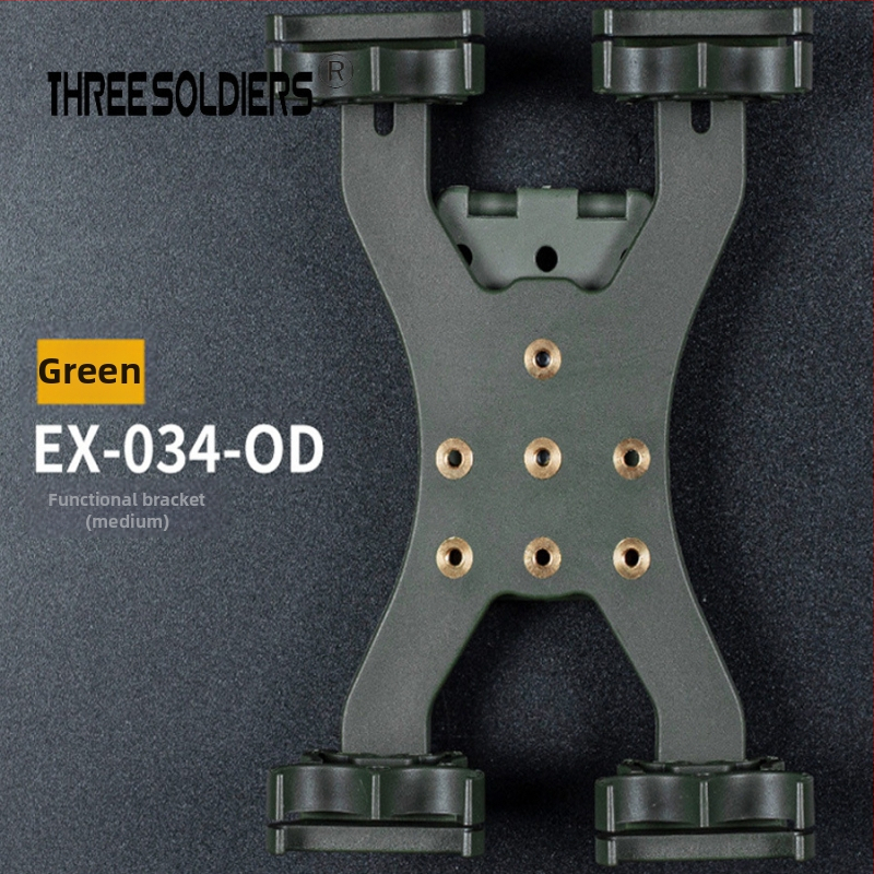 CS taktický klip na model s rozširovacou funkciou, ABS materiál, Ex-034, pre outdoorové športy, unisex