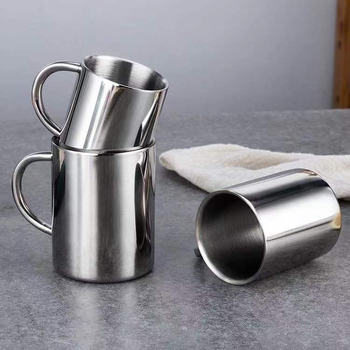 Hrnek z nehrdzavejúcej ocele 304 s viečkom, dvojito stenná izolácia, moderný minimalistický dizajn, ideálny darček pre podnikanie