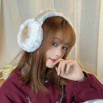 Ženske zimske plišane zaštitne za uši za vožnju biciklom, tople i otporne na vjetar