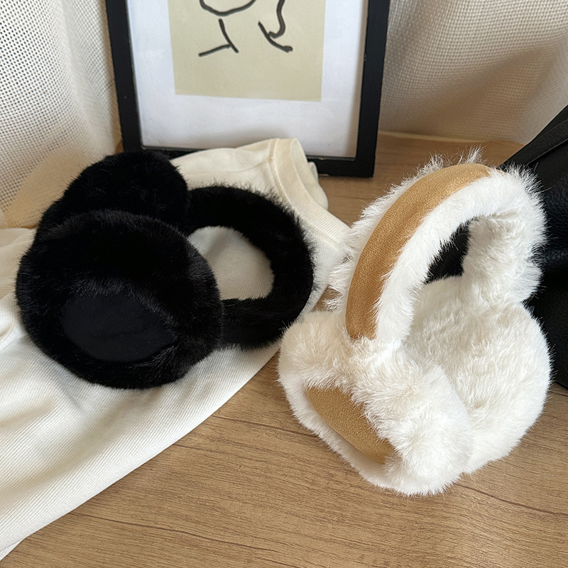 Ženske zimske plišane zaštitne za uši za vožnju biciklom, tople i otporne na vjetar